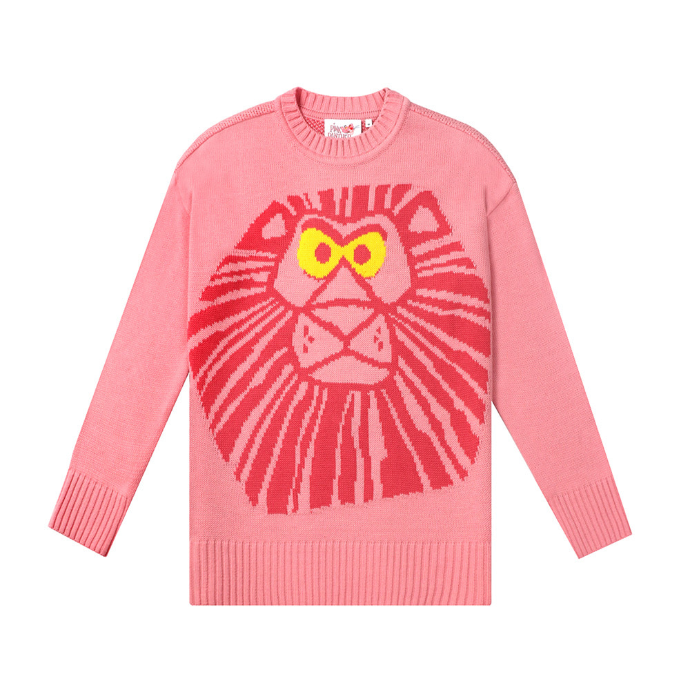 [FW19 Pink Panther] Lion PP Knit(Pink) STEREO-SHOP