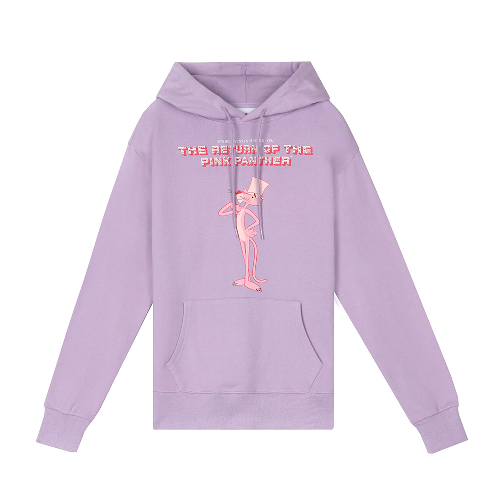 [FW19 Pink Panther] PP Hotfix Hoodie(Lavender) STEREO-SHOP