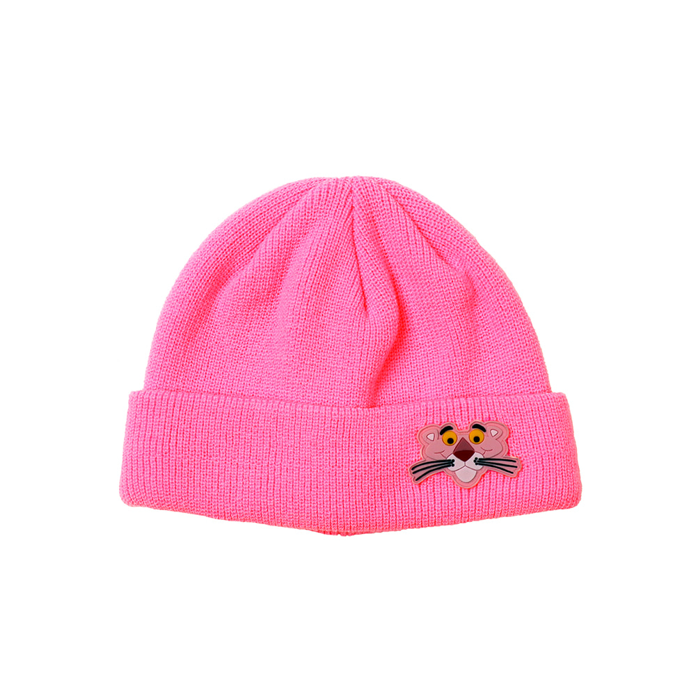 [FW19 Pink Panther] PP Face Beanie (Pink) STEREO-SHOP