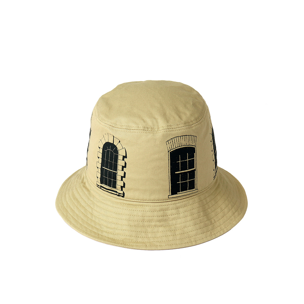 [SS18 Thibaud] Dean Street Bucket Hat(Beige) STEREO-SHOP