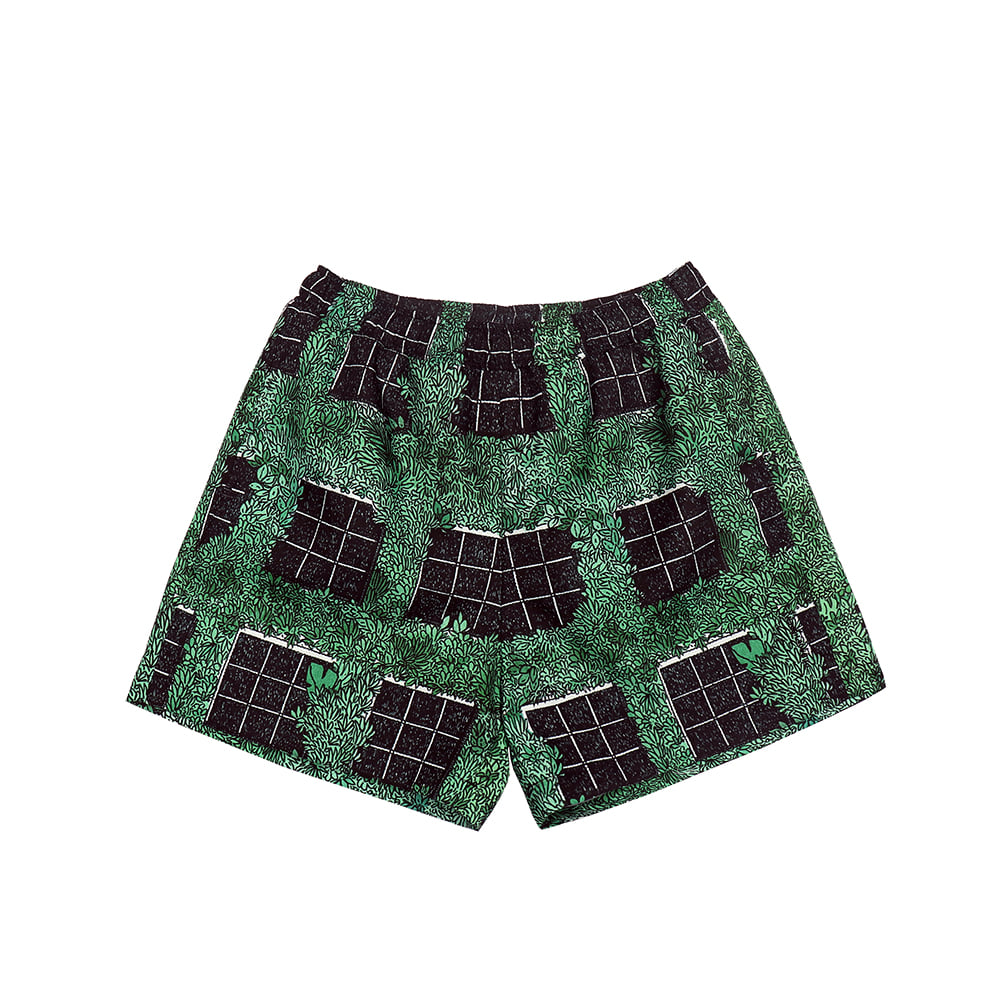 [SS18 Thibaud] Gongan Short Pants(Green) STEREO-SHOP