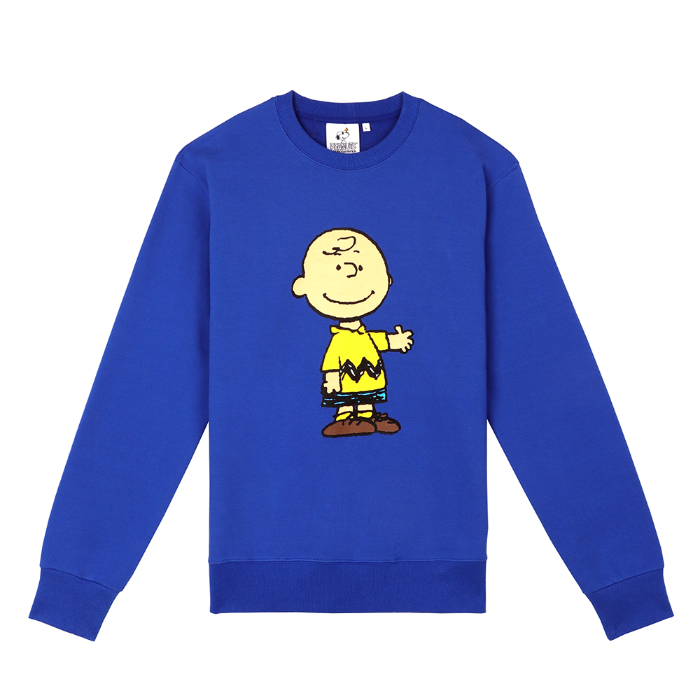 [黄子韬][明星同款][FW18 Peanuts] Original Sweatshirts(Blue) STEREO-SHOP