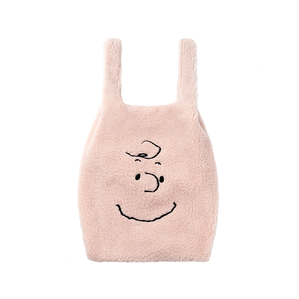 [FW18 Peanuts] Boa Bag(Pink) STEREO-SHOP