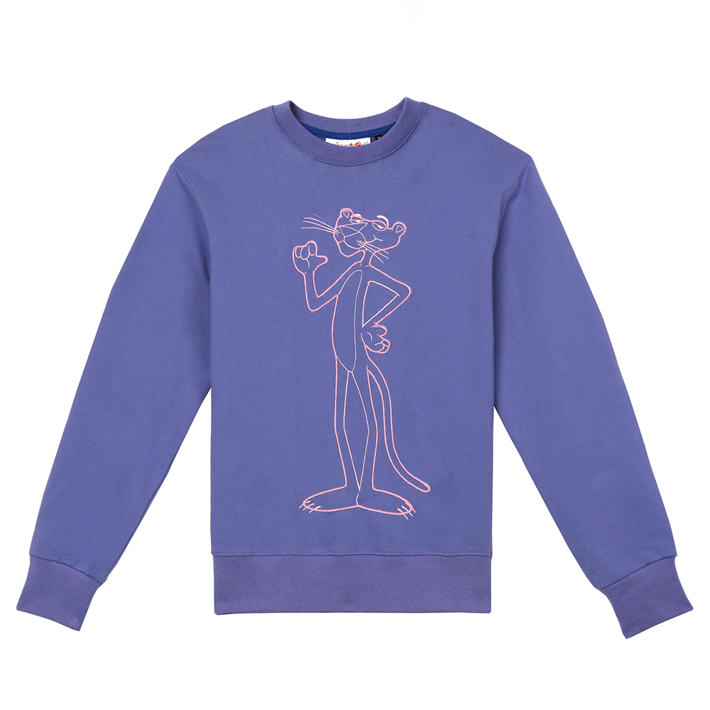 [FW18 Pink Panther] String Sweatshirts(Blue) STEREO-SHOP