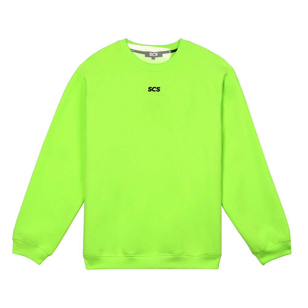 [FW18 SV] Point Logo Sweatshirts(Green) STEREO-SHOP