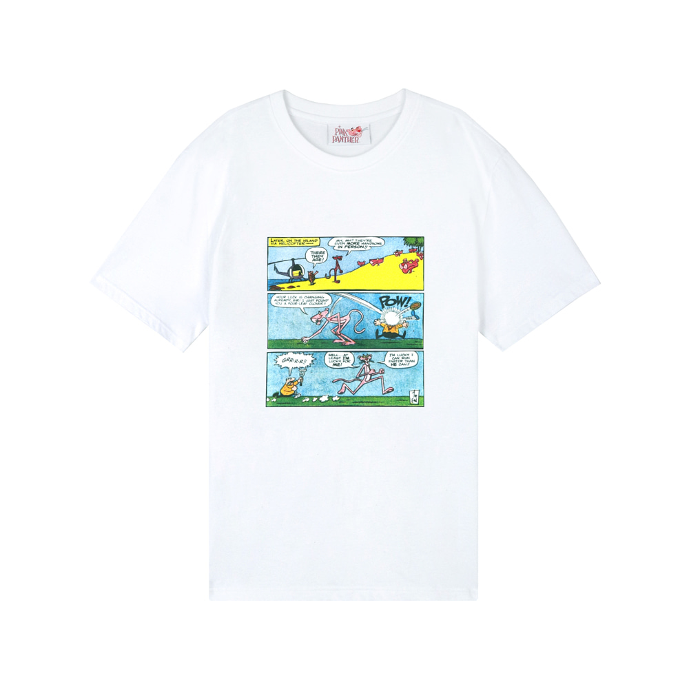 [SS19 Pink Panther] PP Episode T-Shirts(White) STEREO-SHOP