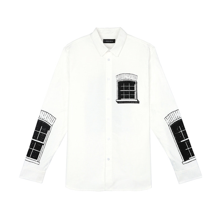 [SS18 Thibaud] Dean Street Shirts(White) STEREO-SHOP