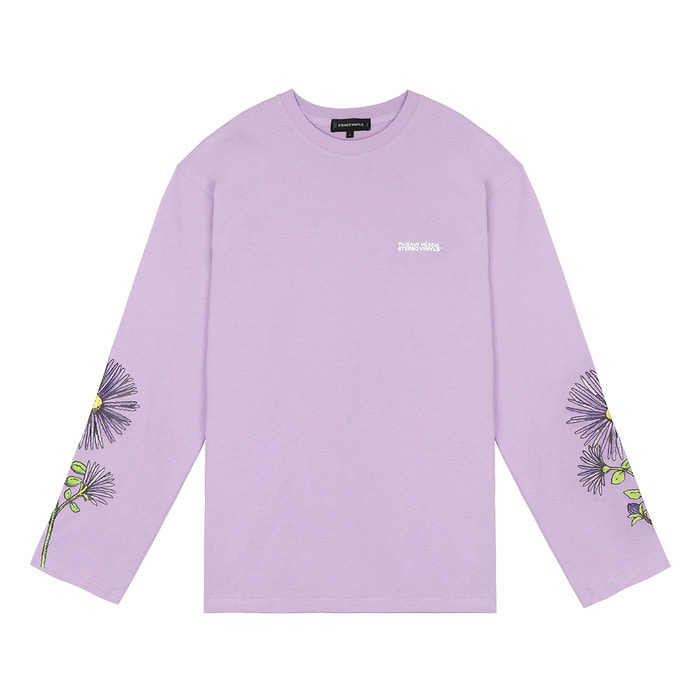 [SS18 Thibaud] Wild Aster Long Sleeve(Lavender) STEREO-SHOP