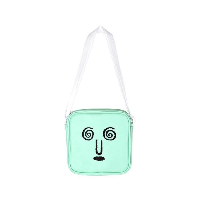 [SS18 NOUNOU] Face Shoulder Bag(Mint) STEREO-SHOP