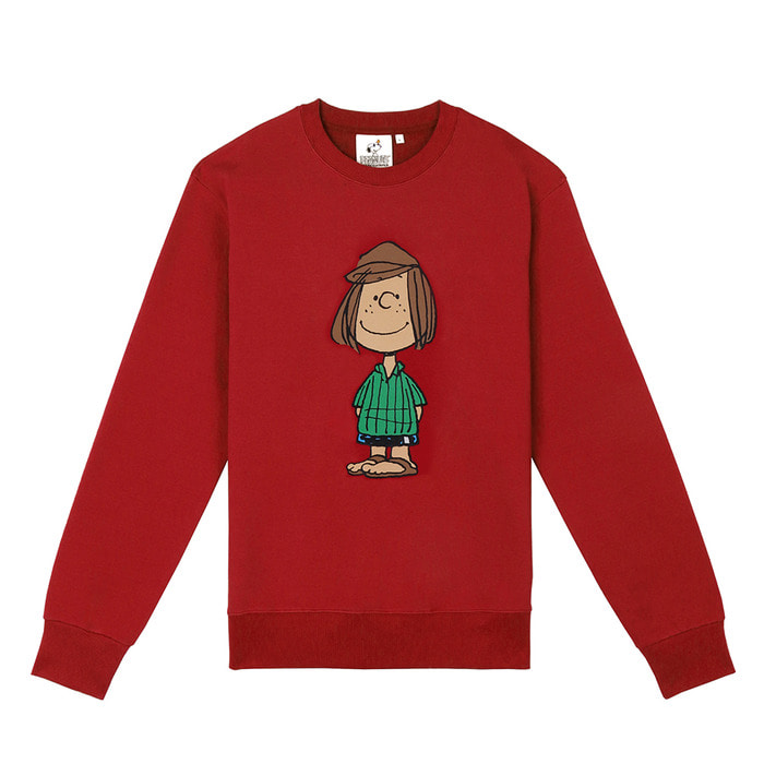 [FW18 Peanuts] Original Sweatshirts(Red) STEREO-SHOP