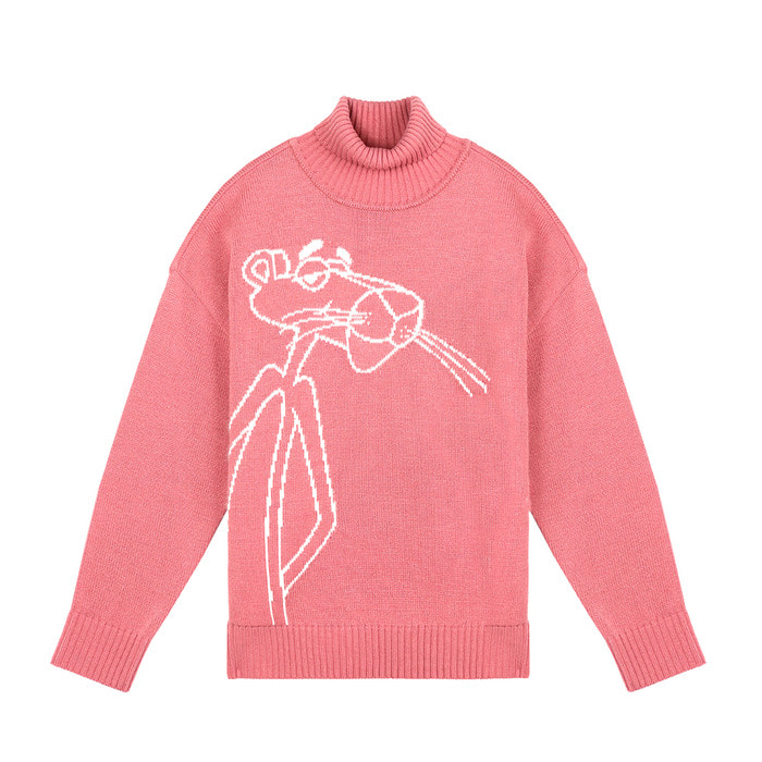 [FW18 Pink Panther] Turtleneck Knit(Pink) STEREO-SHOP