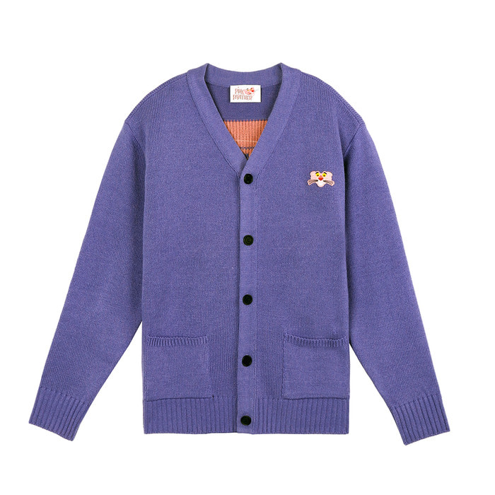 [FW18 Pink Panther] Knit Cardigan(Lavender) STEREO-SHOP