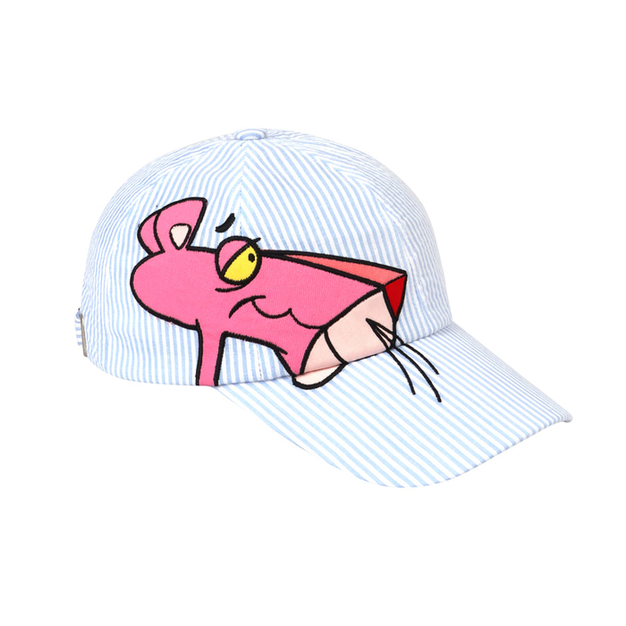 [SS19 Pink Panther] Big Side Print Cap(Sky Blue) STEREO-SHOP