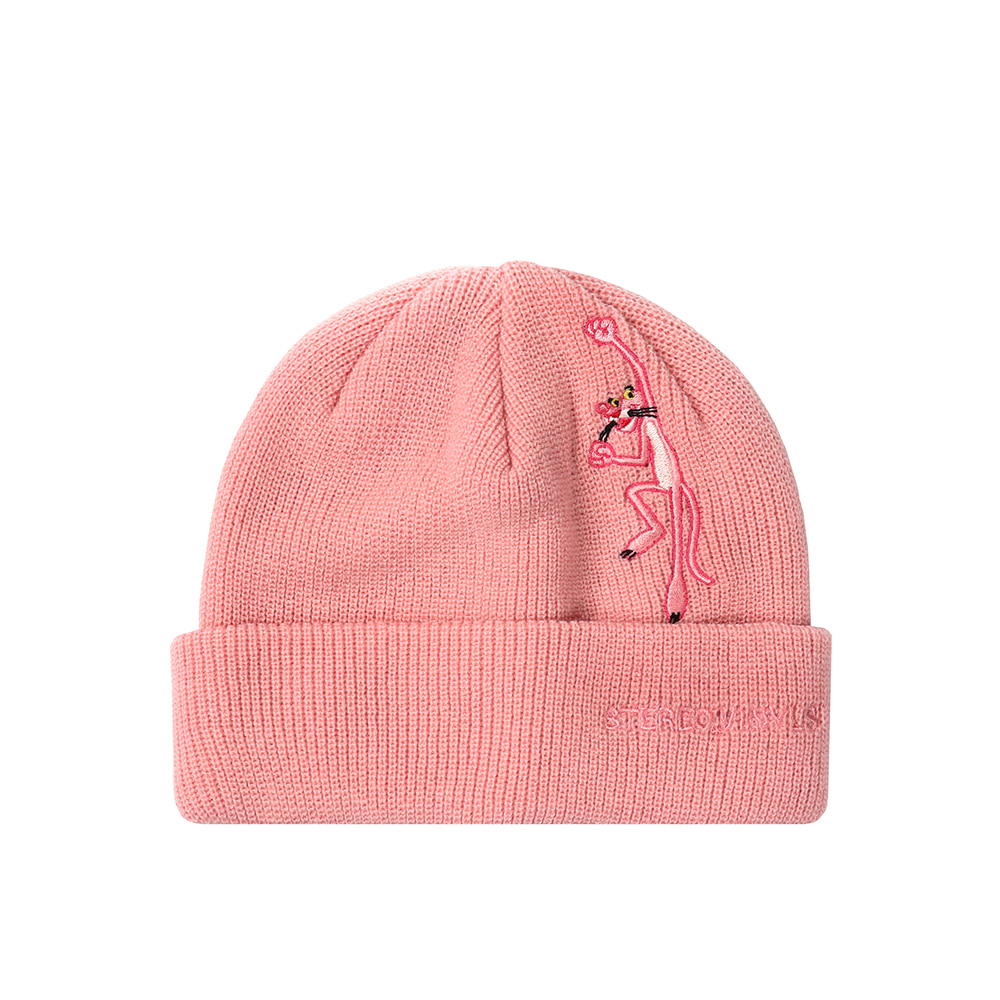 [FW19 Pink Panther] Jumping PP Beanie(Pink) STEREO-SHOP